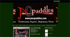 Desktop Screenshot of joeopaddles.com